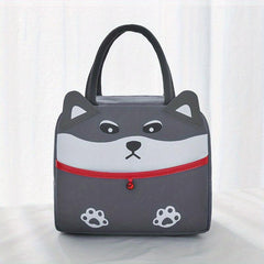 Chicken Cartoon Lunch Bag Portable Aluminum Foil Large Capacity Lunch Box Bag