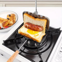 Double Sided Sandwich Maker Non Stick Pan Gas Stove Top Kitchen Utensils