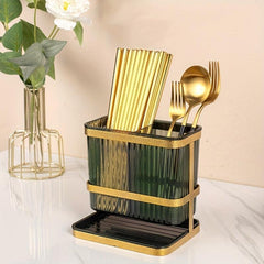 Wall Mounted Utensil Caddy for Flatware Organization