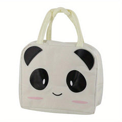Waterproof Cartoon Insulation Bag For Lunch Box Rabbit Dog Panda Lightweight