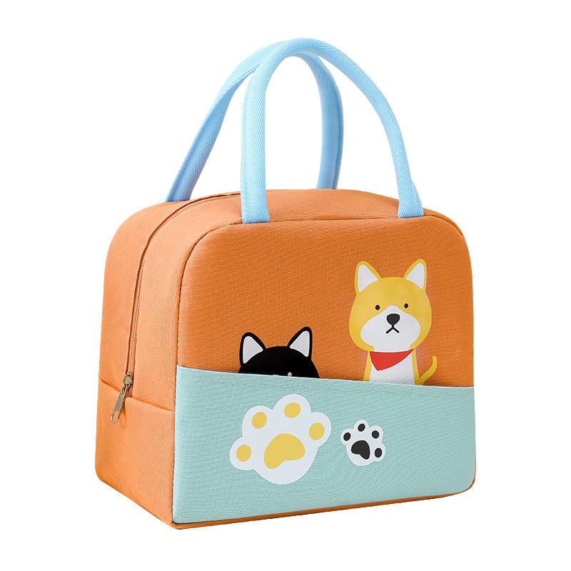 Waterproof Cartoon Insulation Bag For Lunch Box Rabbit Dog Panda Lightweight