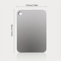 Stainless Steel Cutting Board for Easy Chopping and Slicing