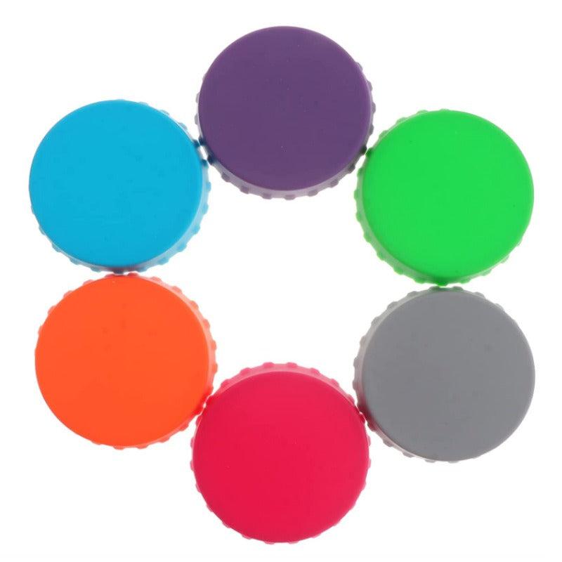 6pcs Silicone Can Lid Soft and Leak Proof Sealing Cover