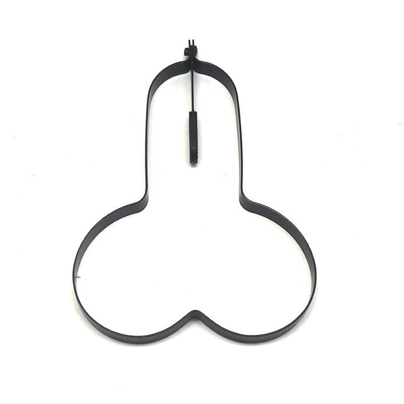 Stainless Steel Dick Breast Muscle Pancake Mold Egg Ring