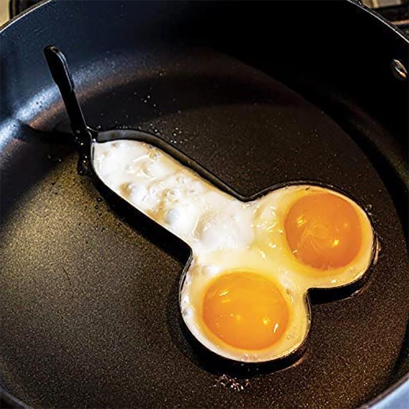 Stainless Steel Dick Breast Muscle Pancake Mold Egg Ring