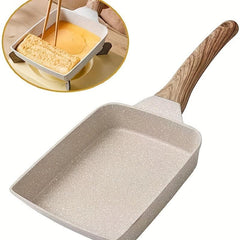 Square Tamagoyaki Non Stick Frying Pan Maifan Stone Omelette Pancake Egg Rol