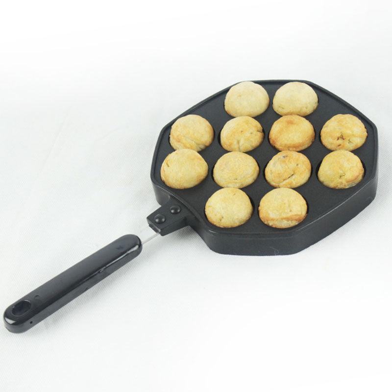 Takoyaki Pan 12 Holes Octopus Ball Maker Non Stick Cooking Plate