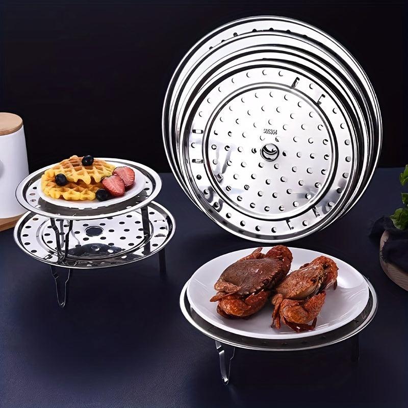 304 Stainless Steel Steaming Rack Kitchen Gadgets Kitchen Accessories