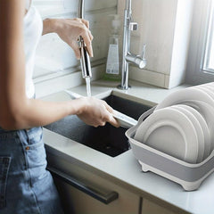 9L Dish Basin with Drain Plug, Carry Handles