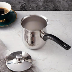 Stainless Steel Coffee Pot with Long Handle for Latte Art