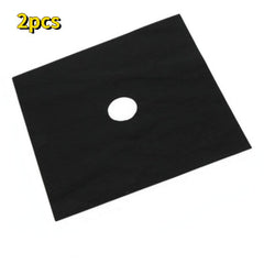 4pcs Gas Stove Burner Covers Non Stick Protectors Kitchen Cookware Accessories