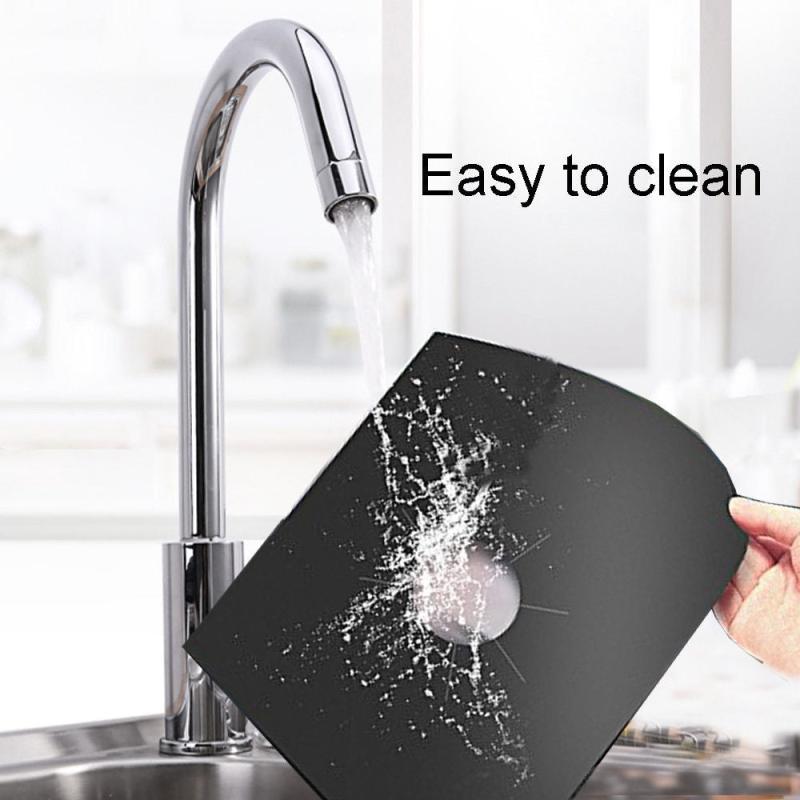 4pcs Gas Stove Burner Covers Non Stick Protectors Kitchen Cookware Accessories