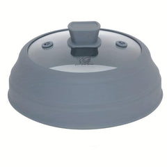 Glass Microwave Cover For Food BPA 22 Foldable Plate Lid Silicone Splash Guard
