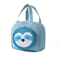 Waterproof Cartoon Lunch Box Bag for Students and Office