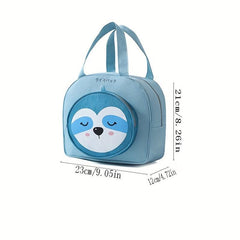 Waterproof Cartoon Lunch Box Bag for Students and Office