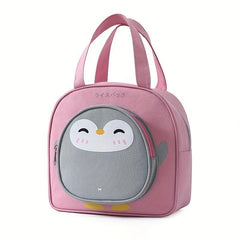 Waterproof Cartoon Lunch Box Bag for Students and Office