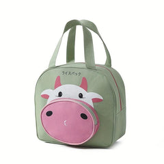 Waterproof Cartoon Lunch Box Bag for Students and Office