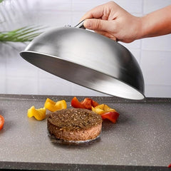 22 Stainless Steel Pot Lid Wok Cover Cooking Steamer Pan Lid Kitchen Gadget