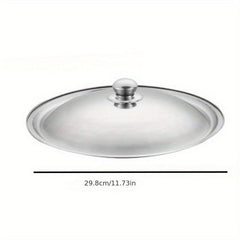 22 Stainless Steel Pot Lid Wok Cover Cooking Steamer Pan Lid Kitchen Gadget