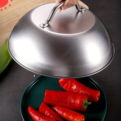 22 Stainless Steel Pot Lid Wok Cover Cooking Steamer Pan Lid Kitchen Gadget