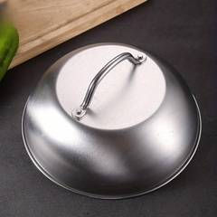 22 Stainless Steel Pot Lid Wok Cover Cooking Steamer Pan Lid Kitchen Gadget