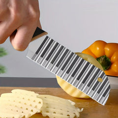 Stainless Steel Wave Potato Corrugated Kitchen Tool