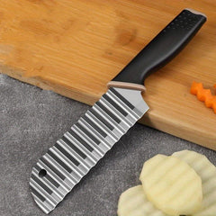 Stainless Steel Wave Potato Corrugated Kitchen Tool