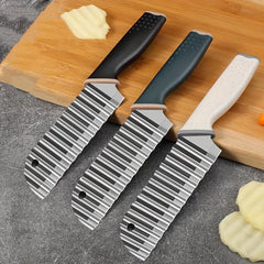 Stainless Steel Wave Potato Corrugated Kitchen Tool