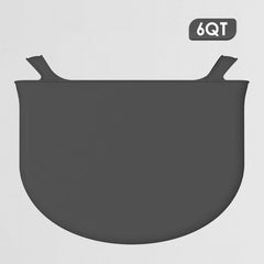 2pcs Silicone Pads for Slow Cooker 6 8 QT Leak-proof Oval Round Pots