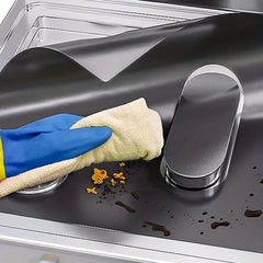 2 Pcs Platinum Silicone Stove Cover Heat Resistant & Reusable