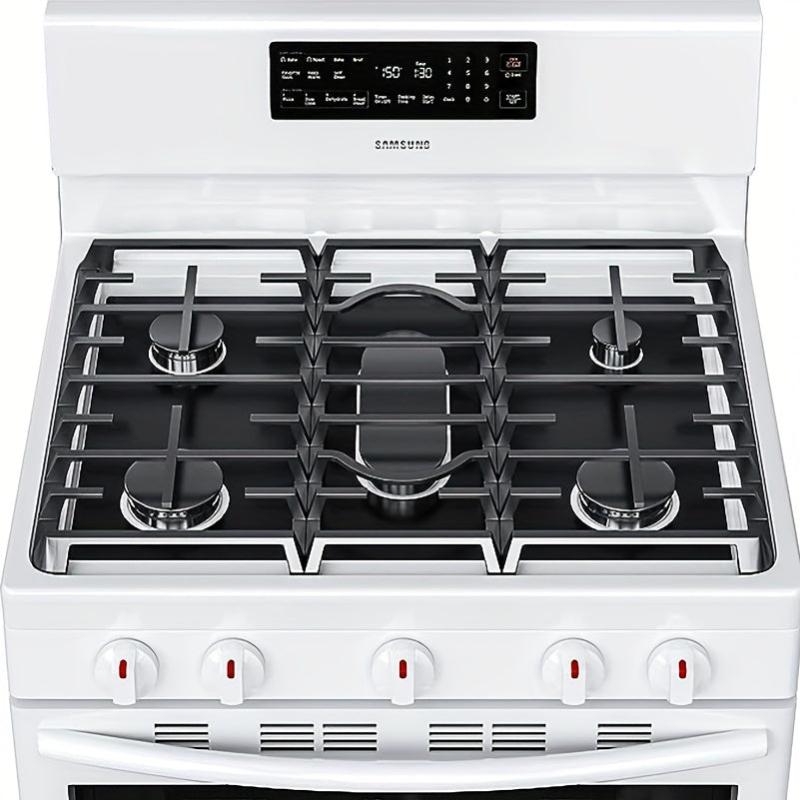 2 Pcs Platinum Silicone Stove Cover Heat Resistant & Reusable