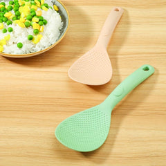 Silicone Rice Paddle Soup Spoon Chinese Japanese Spoons Appetizer Scoop