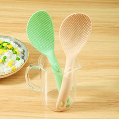 Silicone Rice Paddle Soup Spoon Chinese Japanese Spoons Appetizer Scoop