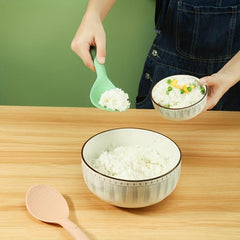 Silicone Rice Paddle Soup Spoon Chinese Japanese Spoons Appetizer Scoop