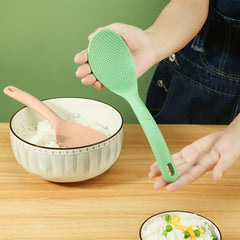 Silicone Rice Paddle Soup Spoon Chinese Japanese Spoons Appetizer Scoop