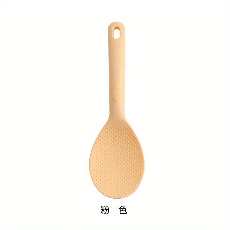 Silicone Rice Paddle Soup Spoon Chinese Japanese Spoons Appetizer Scoop
