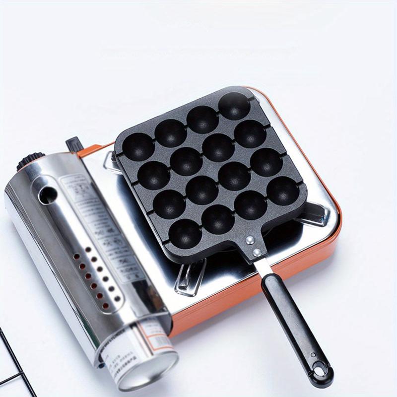 Takoyaki Pan 16 Holes Octopus Ball Maker Non Stick Cooking Plate