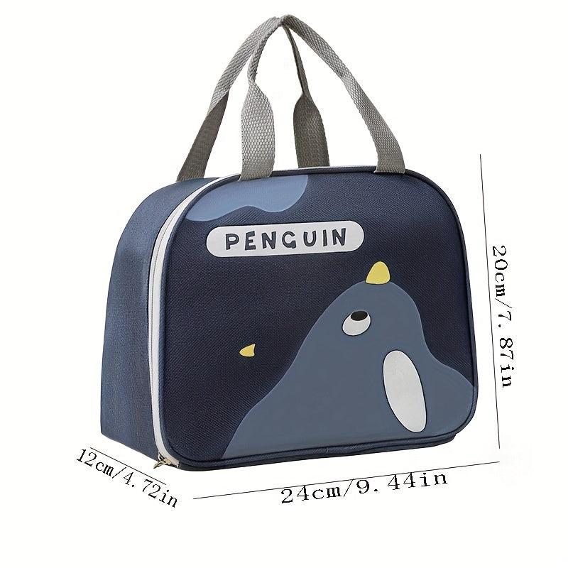 1pc Cartoon Lunch Box Bag Aluminum Foil Bento Box Bag