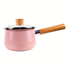 Enamel Milk Pan Non stick Surface Baby Supplementary Food Pan