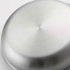 27 Stainless Steel Frying Pan, Non-Stick Coating, Gas Stove & Induction Cooker