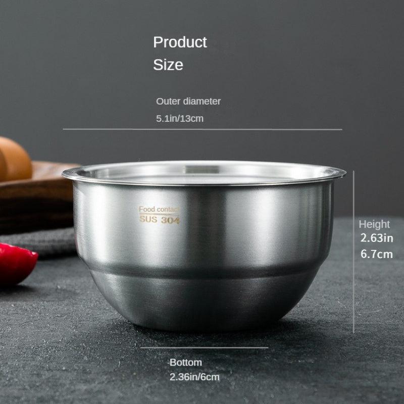 SUS304 Stainless Steel Steaming Bowl & Lid for Egg Custard