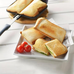 1pc Sandwich Die cast Aluminum Baking Pan Non stick Frying Pan