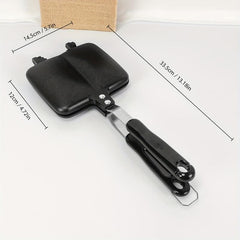 1pc Sandwich Die cast Aluminum Baking Pan Non stick Frying Pan