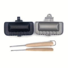 Non-Stick Double-Sided Sandwich Maker for Gas Stovetop & Induction Cooker
