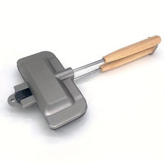 Non-Stick Double-Sided Sandwich Maker for Gas Stovetop & Induction Cooker