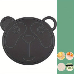 1pc Panda Cutting Board Antibacterial Plastic Kitchen Gadget