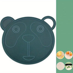 1pc Panda Cutting Board Antibacterial Plastic Kitchen Gadget