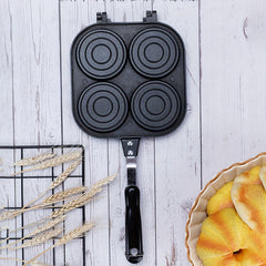 Aluminum Diecast Removable Wheel Cake Baking Pan Non-stick
