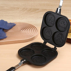 Aluminum Diecast Removable Wheel Cake Baking Pan Non-stick