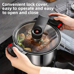 304 Stainless Steel 19-24cm Micro Pressure Cooker